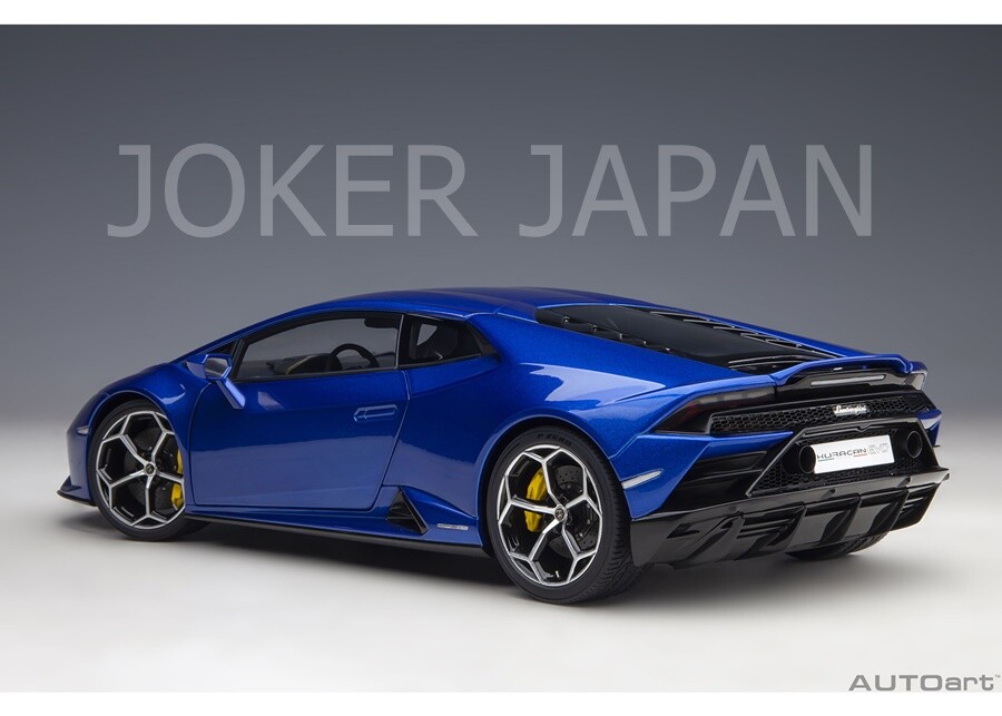 AUTOart Lamborghini Huracan Evo (Blu Nethuns) 79212 1/18 JDM