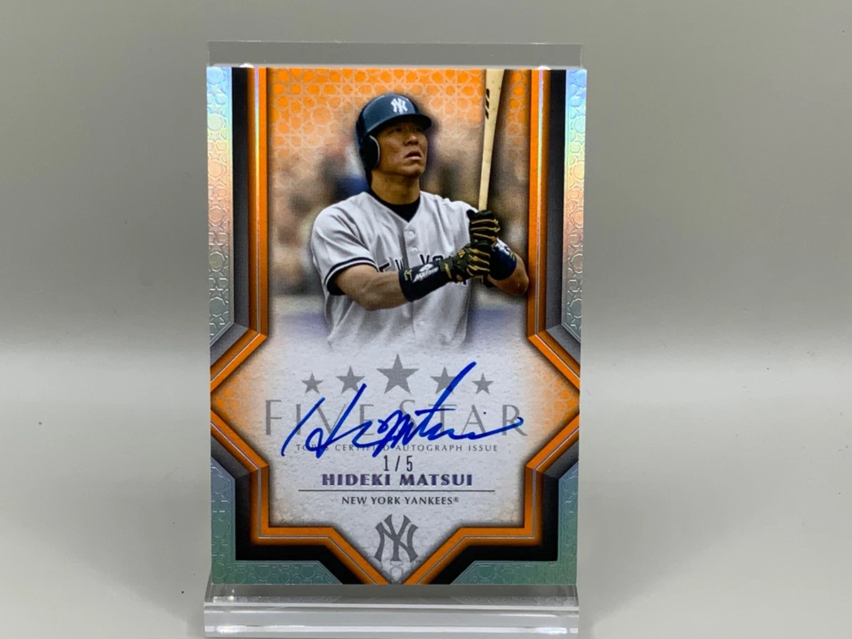 Topps Hideki Matsui Baseball Sports Trading Cards & Accessories