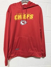 New Era Combine Authentic Kansas City Chiefs NFL Men's Red Hoodie Size XL