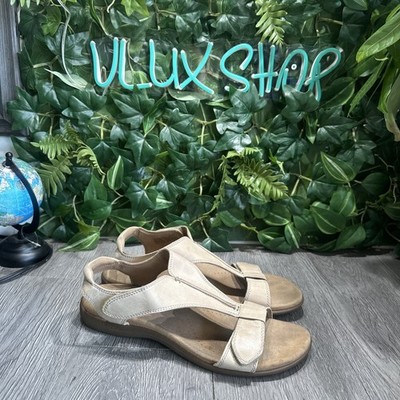 Taos sandals, barely worn, looks great! Size 10 Taos Footwear | Shoes | Toas Footwear Leather Upper Navy And  main image 4
