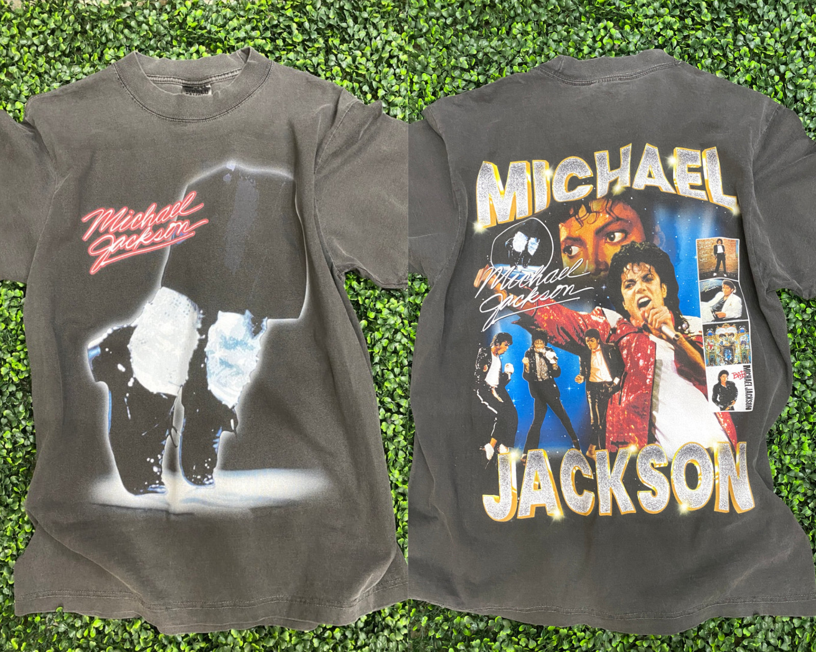 Michael Jackson King of Pop T-Shirt Vintage Retro Music Graphic Tee S-5XL