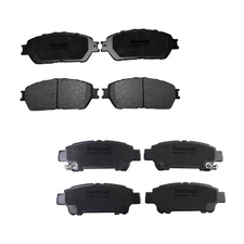 Front & Rear Ceramic Brake Pads for 2004 2005 2006 2007 2008-2010 Toyota Sienna