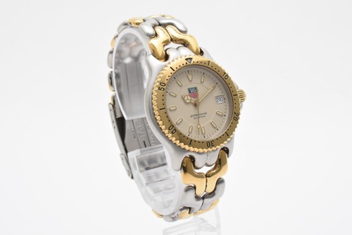 [Exc+5] TAG Heuer Professional 200 WG1221-K0 S/EL Gold Lünette 35mm Qz Herrenuhr - Bild 6 von 12