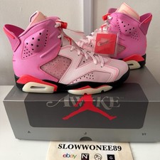 NEW AWAKE NY x Nike Air Jordan 6 Retro SP IQ5706-600 5.5 7W Pink Bubblegum rare