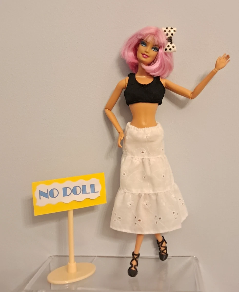 BARBIE MATTEL ABITO VIOLA FASHION FUN 1984 Per BAMBOLA CLOTHES DOLL