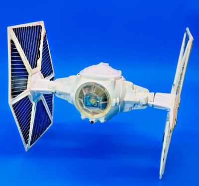 Imperial Tie Fighter WHITE 100% Complete Star Wars 1978 Vintage Kenner Vehicle