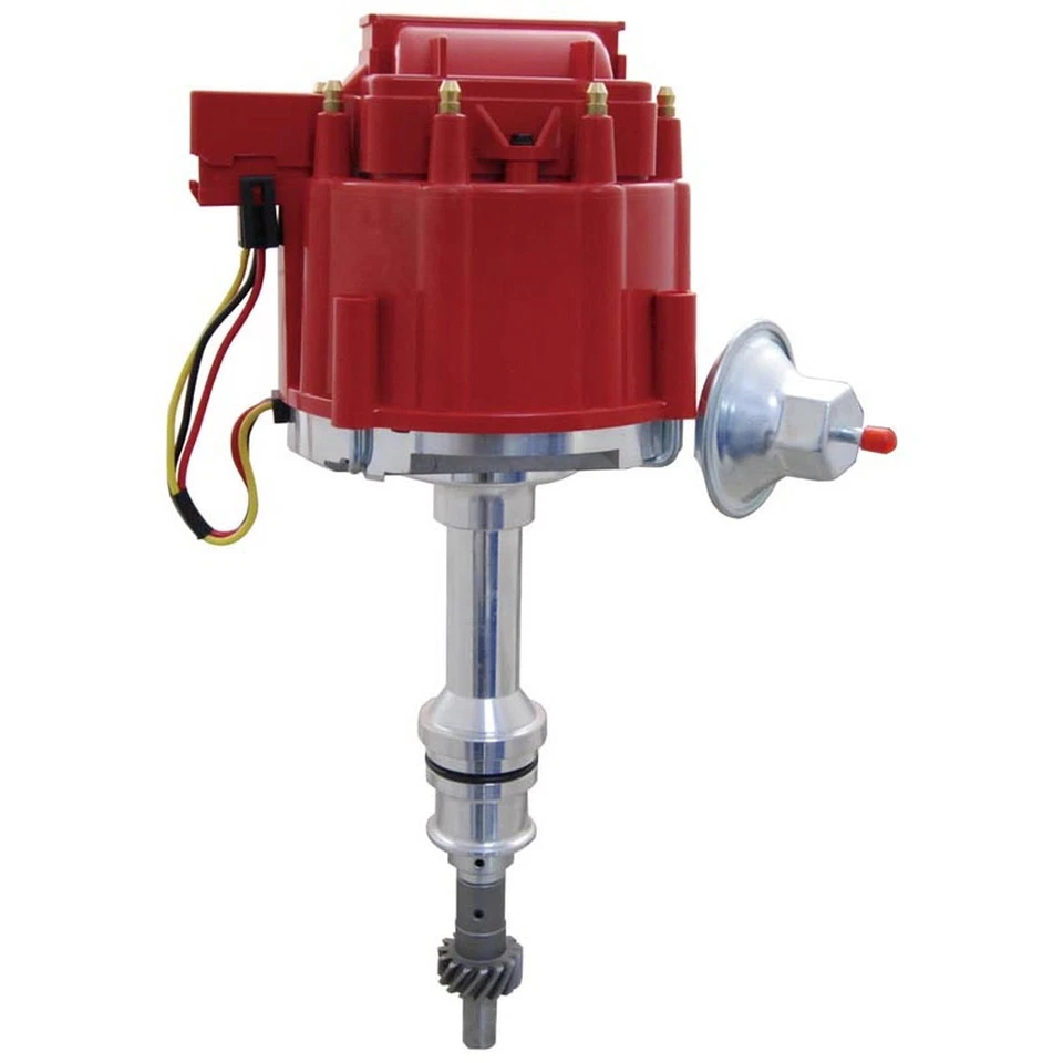 Nuevo distribuidor HEI para Ford 351W 5.8 V8 SBF ajuste directo HEI repuesto rojo Foto 2 de 4