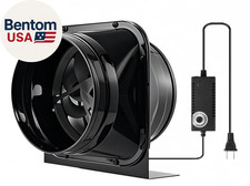 10 Inch Inline Duct Ventilation Exhaust Fan 1020cfm Duct Intake Fan High Efficie