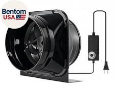 10 Inch Inline Duct Ventilation Exhaust Fan 1020CFM Duct Intake Fan High Efficie