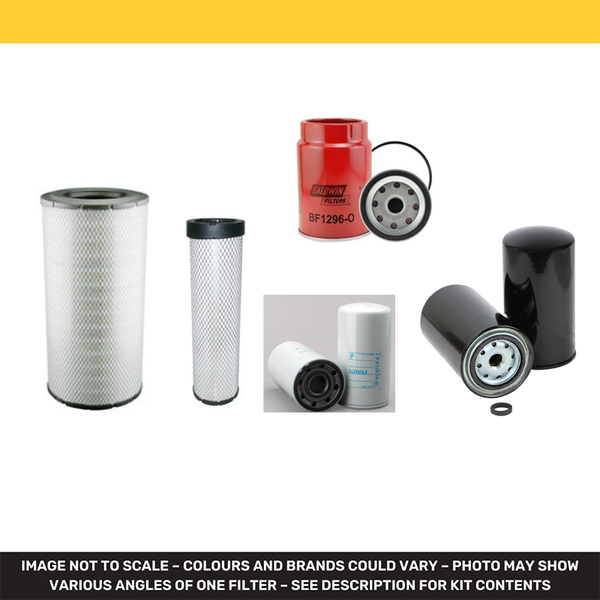 Filter Service Kit FüR Doosan DX140 Lc Mit Doosan DL06 Motor 2008- FK13148X-image