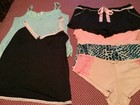 Woman’s 2X Baby Doll Pajamas 2 Tops 4 Bottoms  — photo 2