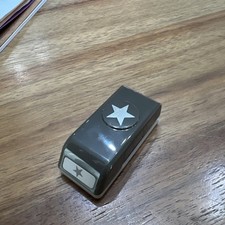 Stampin  Up Mini Star Flat Lockdown Paper Punch New
