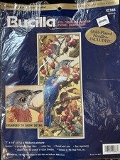 Bluebirds Find Needle Crafting 7 X 16 New In Packaging