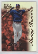 1996 Select Certified Edition Mirror Red /90 Manny Ramirez #51 b4d