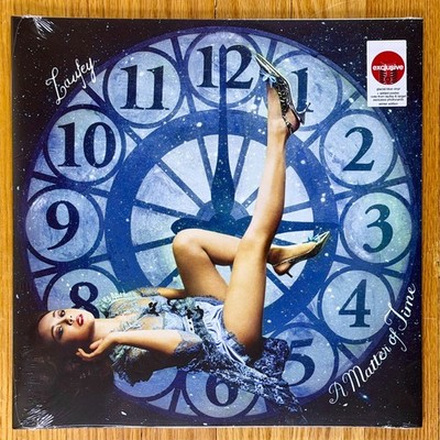BLUE VINYL---- LAUFEY A Matter of Time WINTER EDITION LP Lover