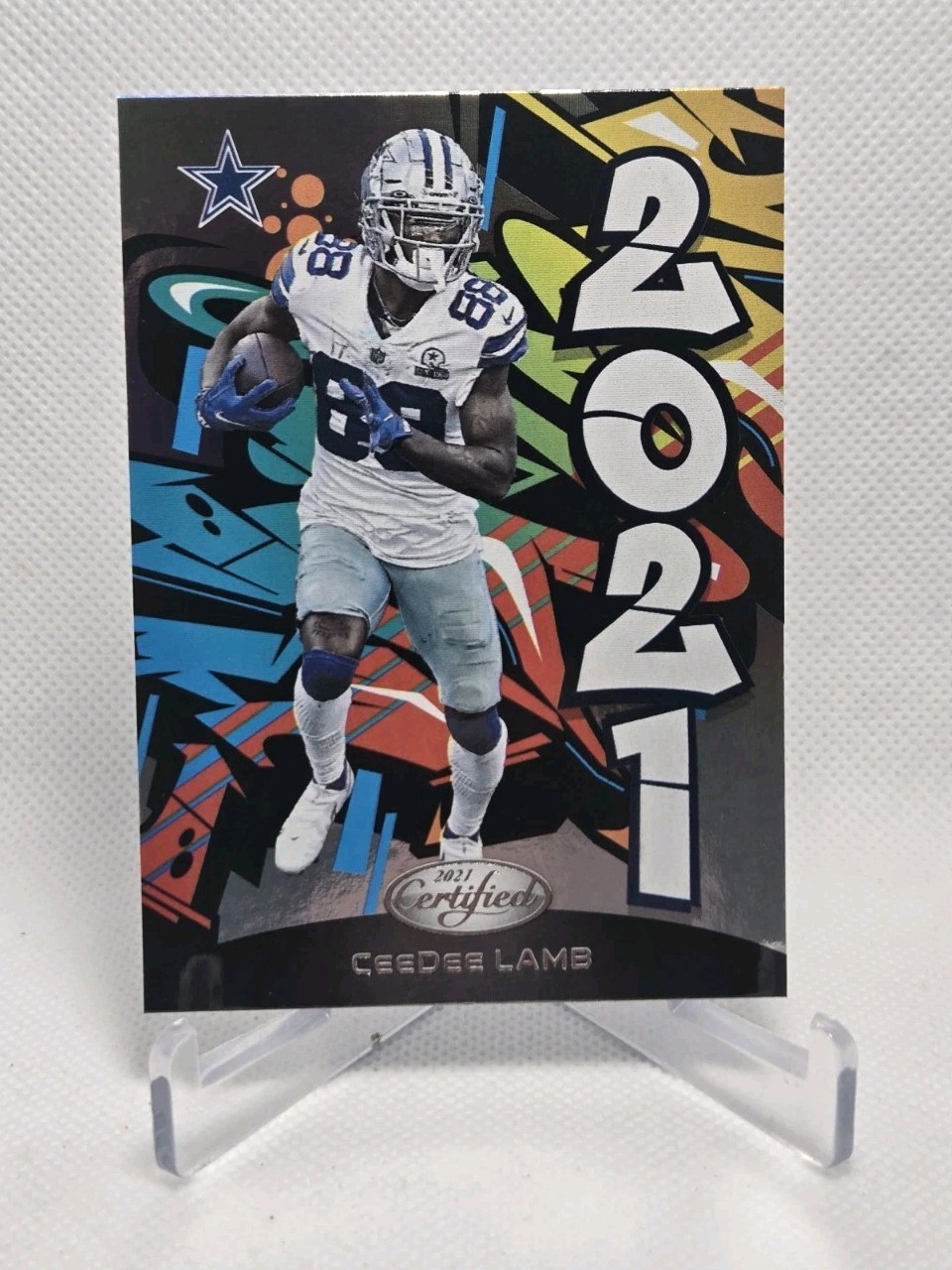 2021 Panini Certified Graffiti CeeDee Lamb #2021-12