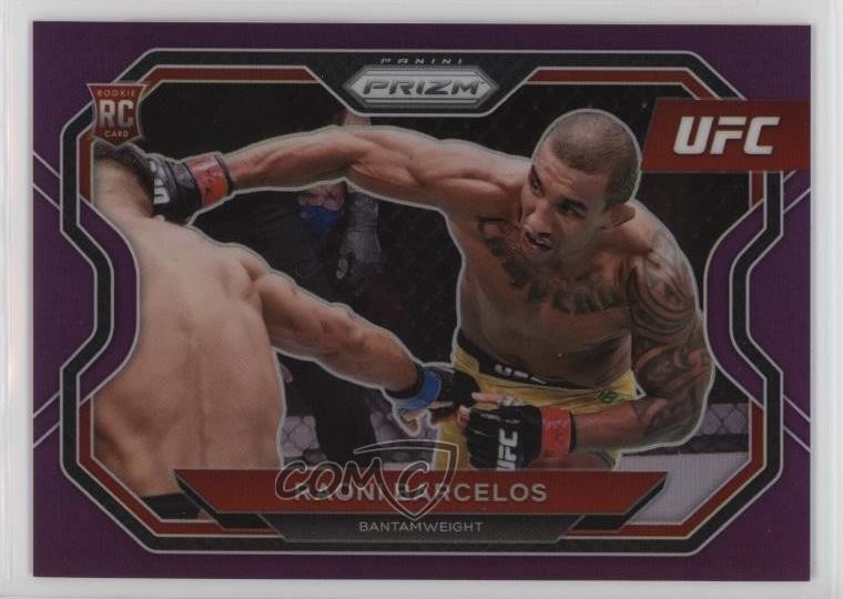 2021 Panini Prizm UFC Purple Prizm 112/149 Raoni Barcelos #175 1ik6
