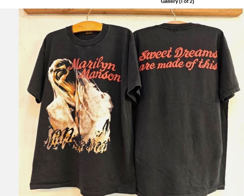 Marilyn Manson SWEET DREAMS Tシャツ MARILYN MANSON SWEET DREAMS - Best Rock T-shirts