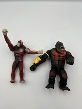 Godzilla vs Kong Action Figure Lot Kong with Battle Axe Arm Red Gorilla