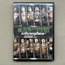 WWE: Elimination Chamber 2012 (DVD) Wrestling CM Punk Chris Jericho John Cena +