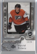 2006-07 Upper Deck The Cup Rookie Rookies Platinum 13/25 David Printz #105 0c3