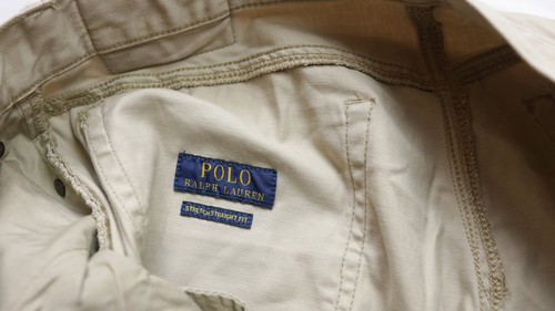 Ralph Lauren Chinos Straight Stretch Pants mens Trousers size W30 L32 S Small - Picture 10 of 10