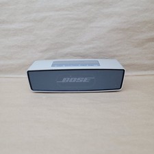 Bose SoundLink Mini Speaker Silver Flashing Red Battery Light Parts Or Repair