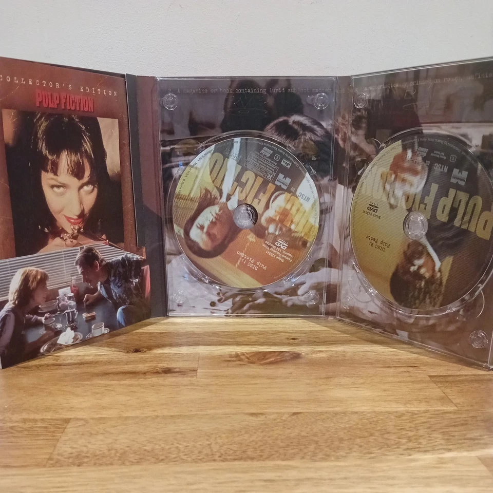 Pulp Fiction (Two-Disc Collector's Edition) region 1 import free uk ship  - Image 4 of 4