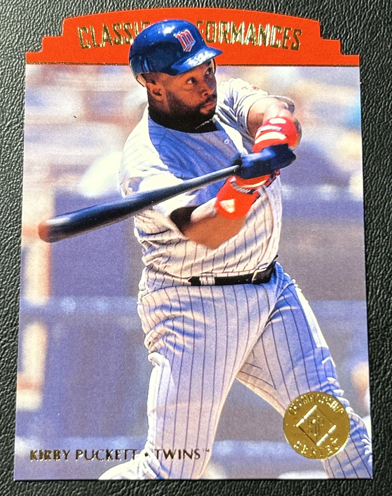 1995 SP Championship Classic Performances Die Cuts #CP8 Kirby Puckett Twins -NMt