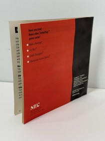 Impossamole TurboGrafx 16 - Manual Only - Good condition