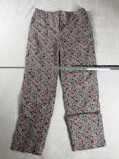 Loft: The Riviera Slim Floral Dress Pants size 2