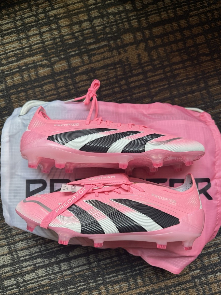 David Beckham X Predator Elite Foldover Toung FG “Miami” Size 9.5