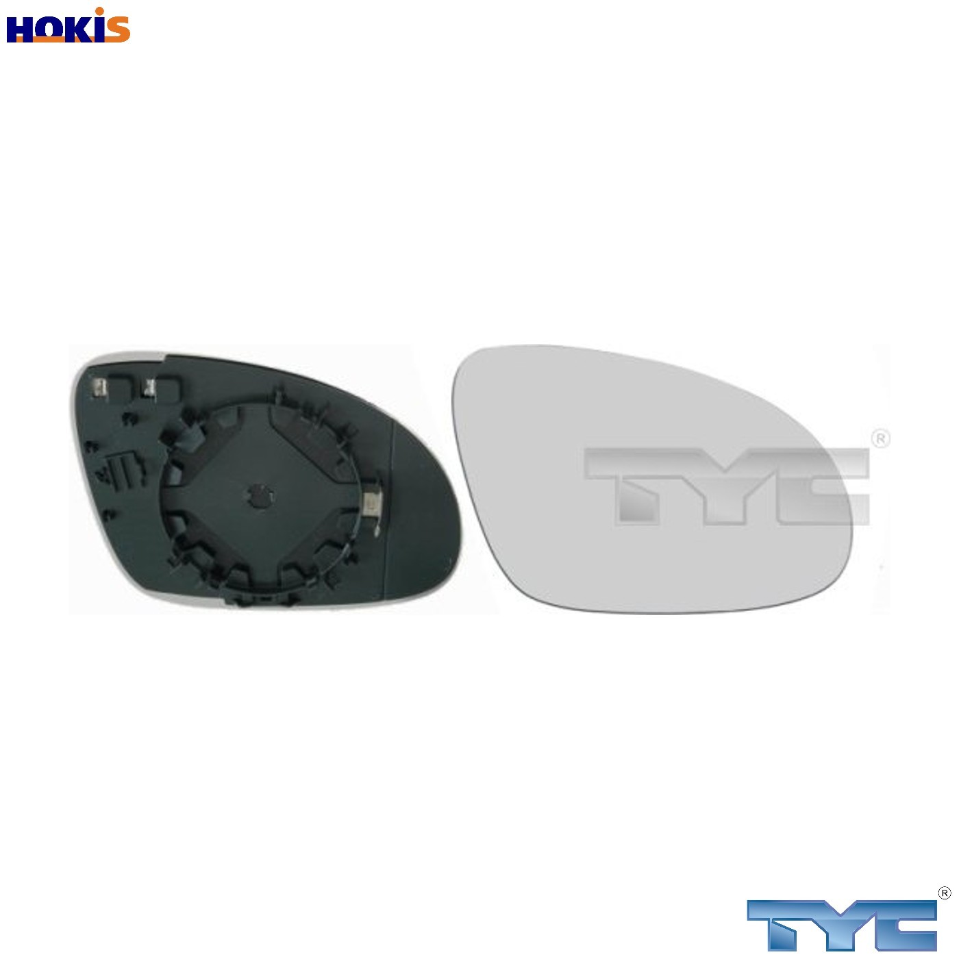 Fits TYC O�WIETLENIE 337-0093-1 WV GLF V 2003-2009 MIRROR GLASS RH CO ⭐UK Stock⭐ - Image 11