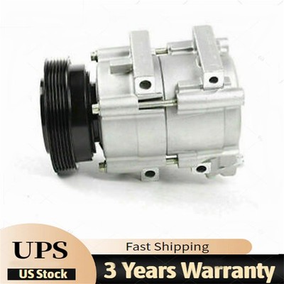 For Hyundai Santa Fe 3.5L 2003 2004 2005 2006 A/C AC Compressor with Clutch