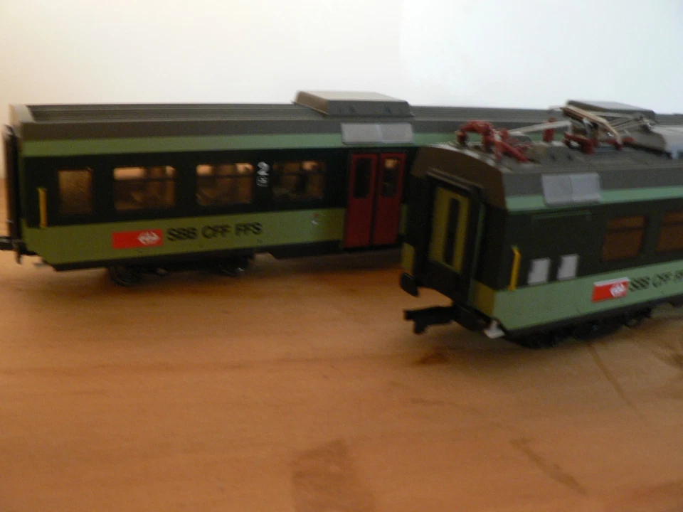 Liliput HO automotrice SBB CFF Colibri 3 éléments - Photo 4/4