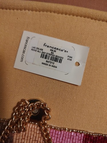 Francesca's Rose All Day Purse - Picture 7 of 8