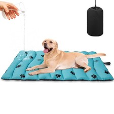Outdoor Travel Dog Bed for Large/Medium Dogs,Portable Waterproof Camping Mat ...