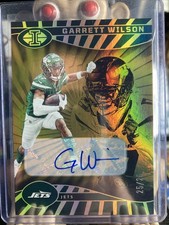 Garrett Wilson 2024 Panini Illusions Auto 25/25 Bookend