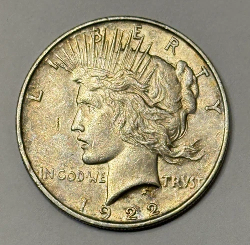 1922 Peace Silver Dollar (90% Silver) ~ BU