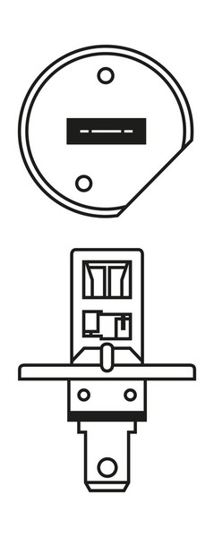1X Bosch 1 987 302 015 GlüHlampe Fernscheinwerfer FüR Skoda Mitsubishi Mercedes--image