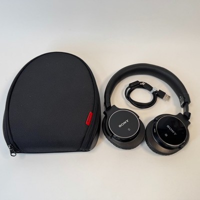 Sony MDR-ZX750BN Bluetooth Noise Canceling Headphones w/ Case and USB Cable