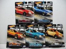 2020 HOT WHEELS PREMIUM CAR CULTURE CRUISE BOULEVARD SET OF 5 EXCELLENT CARDS