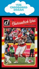 Charcandrick West 2016 Donruss #145 Kansas City Chiefs