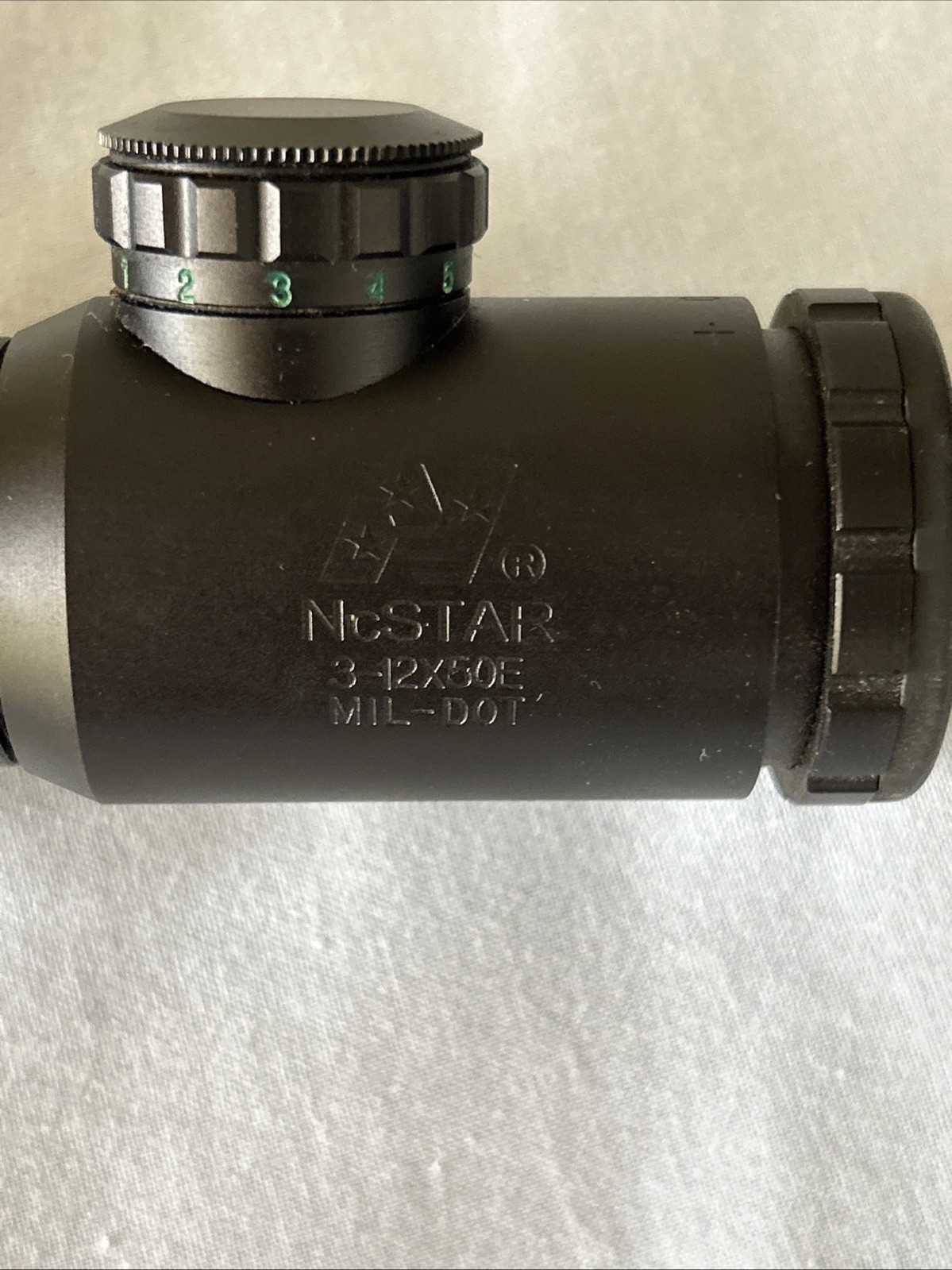 NcSTAR 3-12X50 E RIFLE SCOPE WITH SUNSHADE