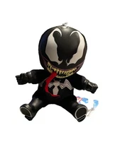 Marvel Kidrobot Roto Phunny 8 Inch Black Venom Stuffed Plush 2021