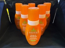 6ct 8.5oz Hempz Yuzu  Starfruit Instant Sunless Bronzing Mousse Medium skintone