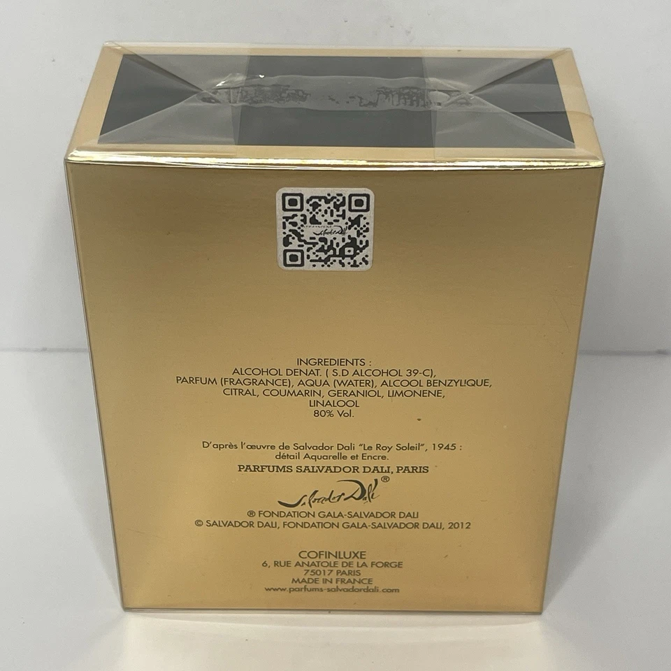 LE ROY SOLEIL EXTREME от Сальвадора Дали 3,4 унц /100 мл туалетная вода спрей мужчин новый и запечатанный - Изображение 2 из 4