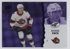 2023-24 Upper Deck Ice Purple Shane Pinto #57 14hk