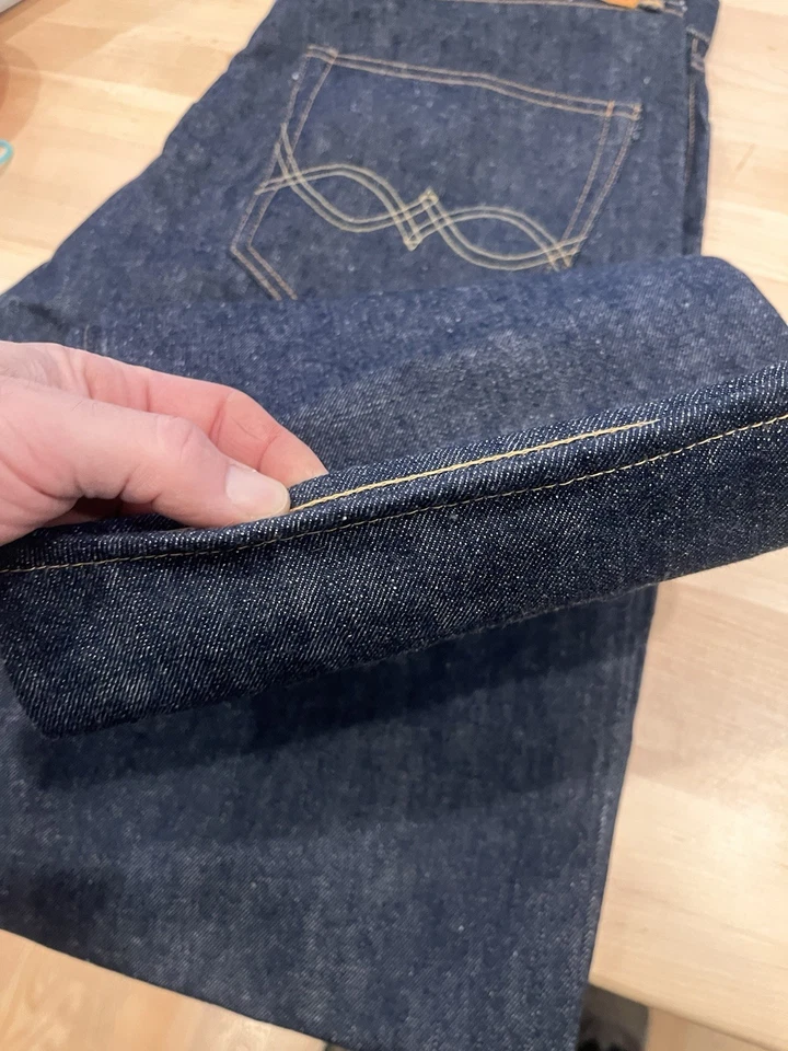 Warehouse & Co лот 1001XX 1953 модель Selvedge джинсы W38 L32 Японии новый с Ярлыками - Изображение 3 из 4