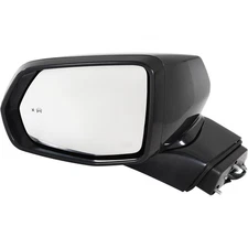 Left Power Mirror For 2019-2024 Blazer Heated Manual Fold Signal Light Paintable